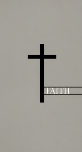 Minimalist Faith Cross Wallpaper HD 4K - Aesthetic Christian Background