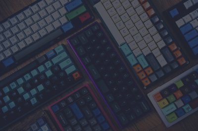 Aesthetic Custom Mechanical Keyboards Wallpaper HD 4K Tech Setup