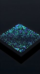 Futuristic Abstract Neon Glow Wallpaper HD 4K - Aesthetic Tech Background