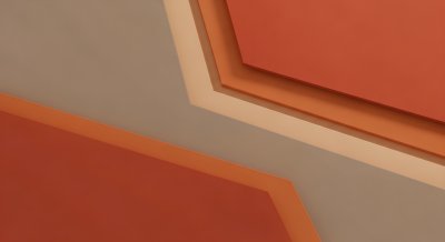 Abstract Geometric Layered Aesthetic Wallpaper HD 4K - Earth Tones