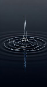 Abstract Geometric Spike 4K Aesthetic Wallpaper HD for Mobile