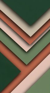 Abstract Geometric Material Design Wallpaper HD 4K Earth Tones