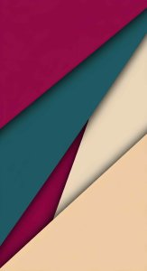 Aesthetic Geometric Material Design Wallpaper HD 4K - Minimalist Abstract Background