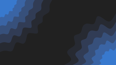 Aesthetic Blue Wavy Abstract Wallpaper 4K - Cool Minimalist Background