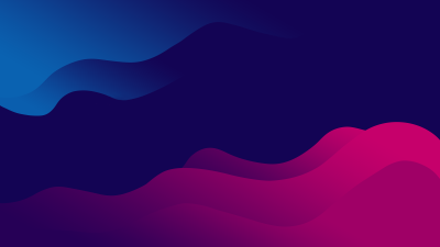 Abstract Blue and Purple Waves Wallpaper HD 4K Aesthetic Background