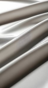 Elegant Silver Silk Fabric Wallpaper HD 4K Aesthetic Minimalist Texture