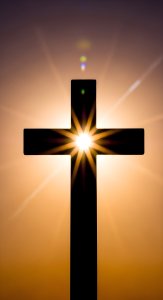 Beautiful Cross Wallpaper HD 4K - Aesthetic Spiritual Sunset Background