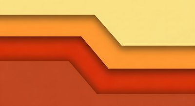 Aesthetic Retro Abstract Wallpaper HD 4K - Minimalist Warm Geometry