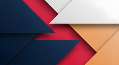 Modern Abstract Geometric Wallpaper HD 4K - Aesthetic Material Design