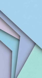 Abstract Pastel Geometric Layers Wallpaper HD 4K - Aesthetic Background
