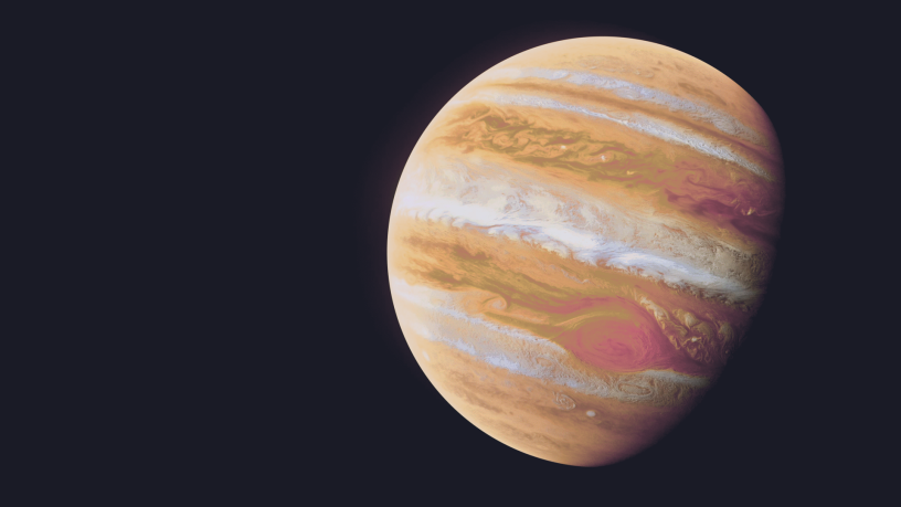 Majestic Jupiter Planet Wallpaper HD 4K - Aesthetic Space Background