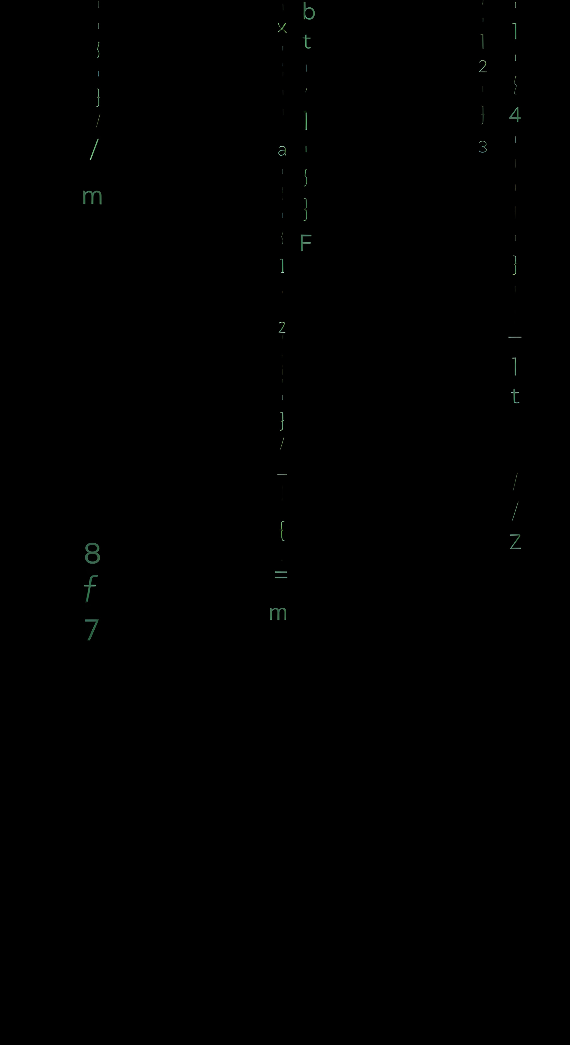 Aesthetic Matrix Code Green Digital Rain Wallpaper HD 4K