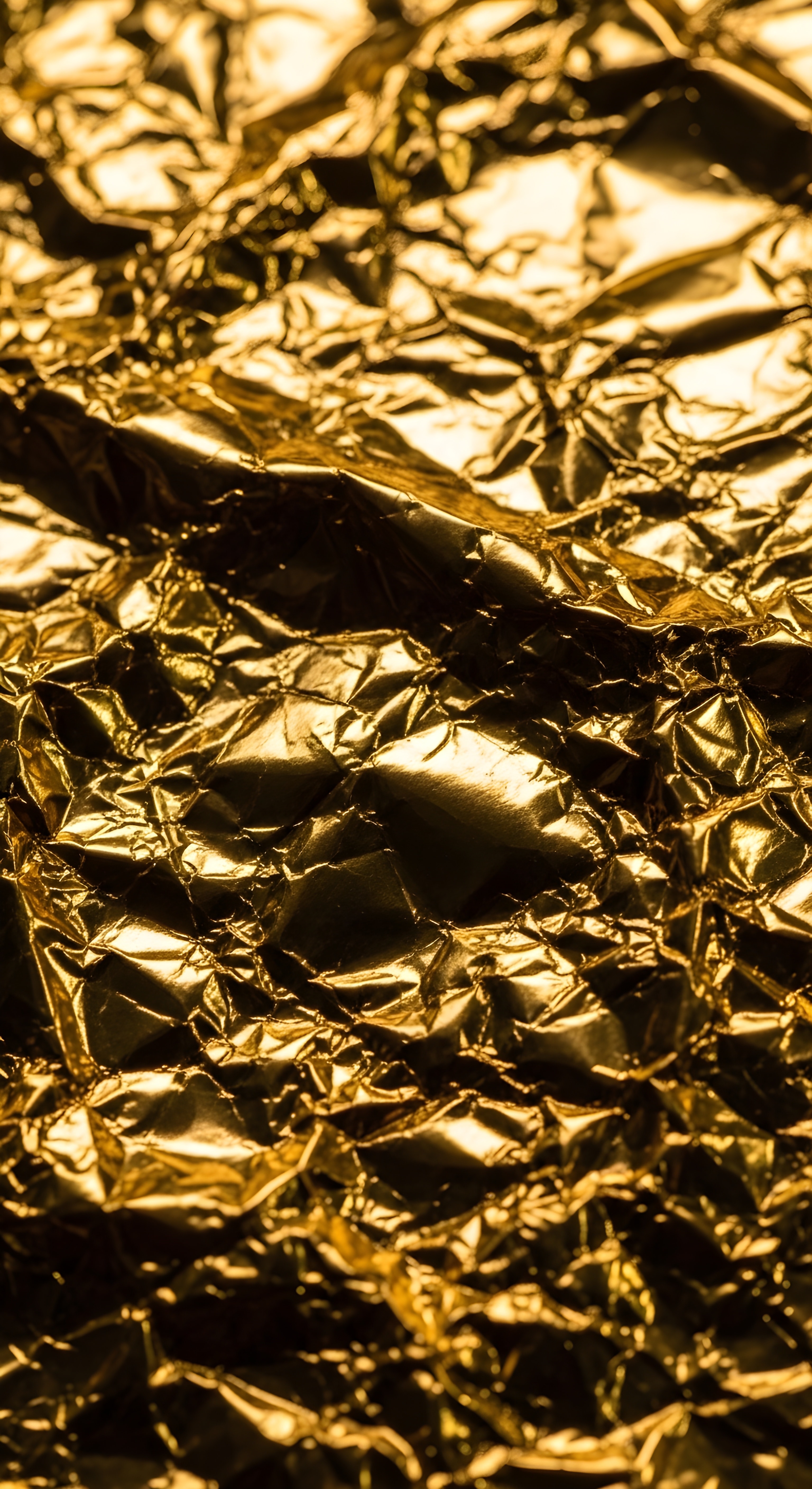 Luxury Gold Foil Aesthetic Wallpaper HD 4K - Cool Metallic Texture