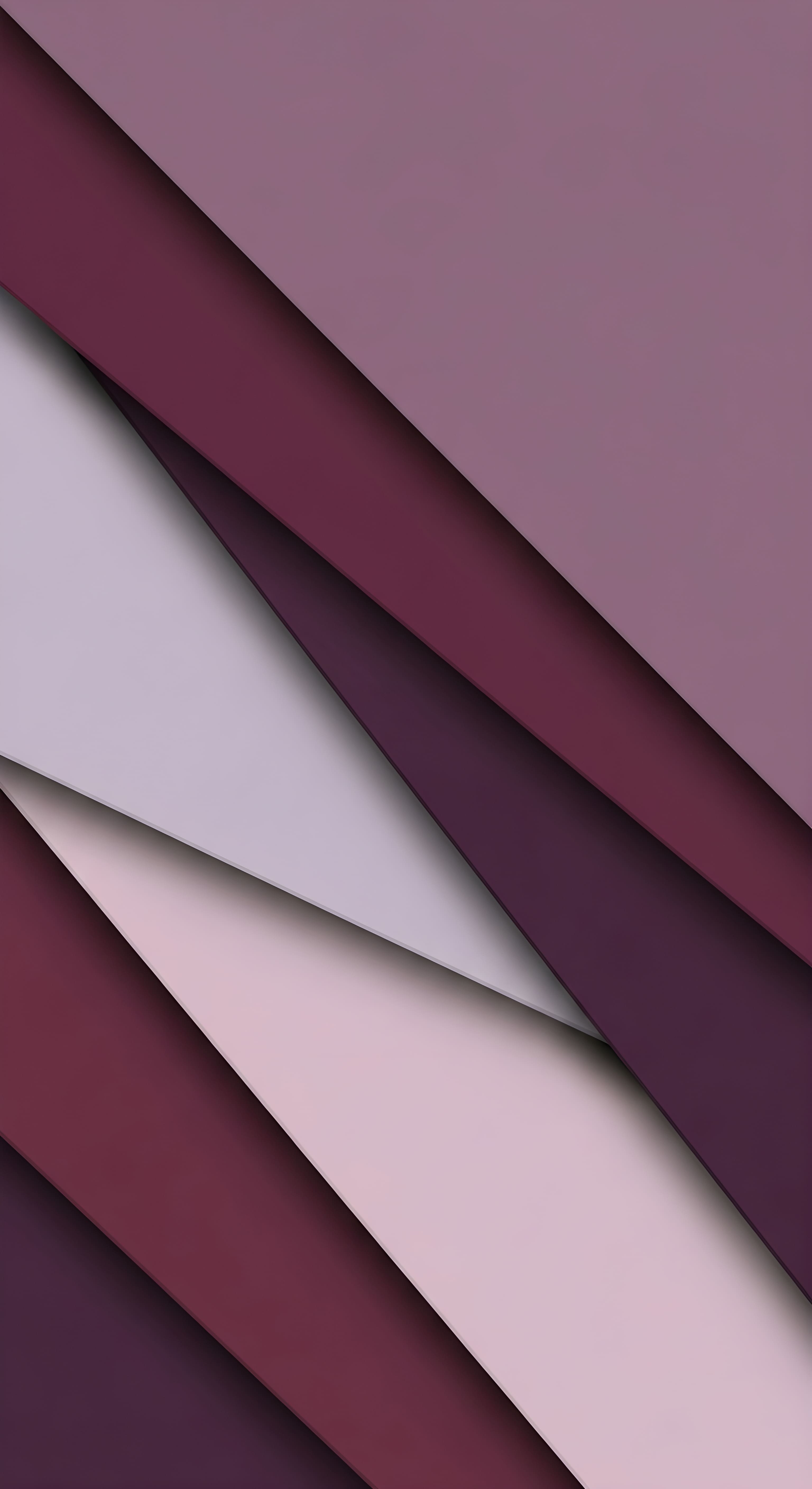 Aesthetic Purple Geometric Material Design Wallpaper HD 4K