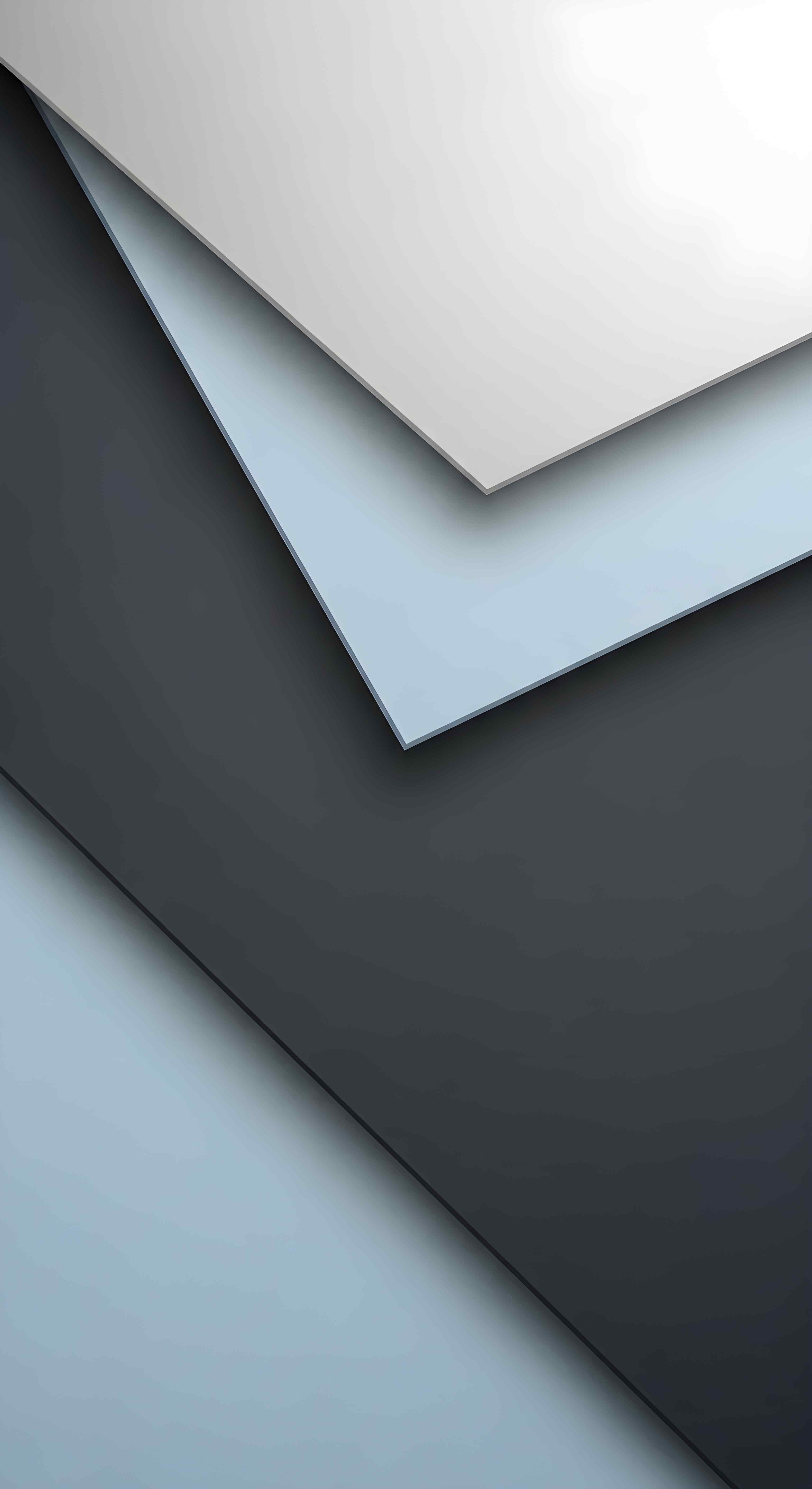 Aesthetic Geometric Material Design Wallpaper HD 4K - Modern Abstract