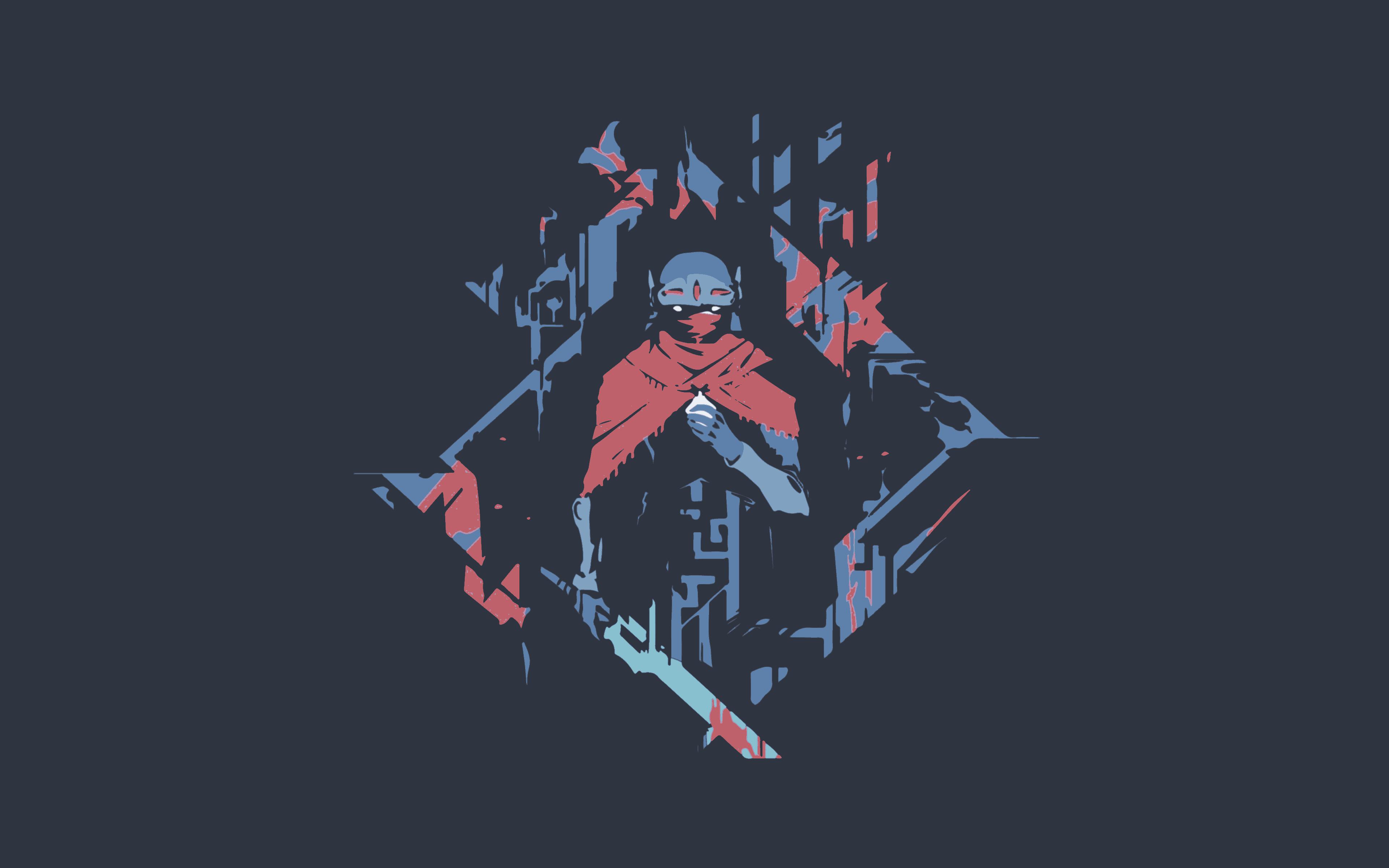 Cool Hyper Light Drifter Aesthetic Wallpaper HD 4K for Gamers
