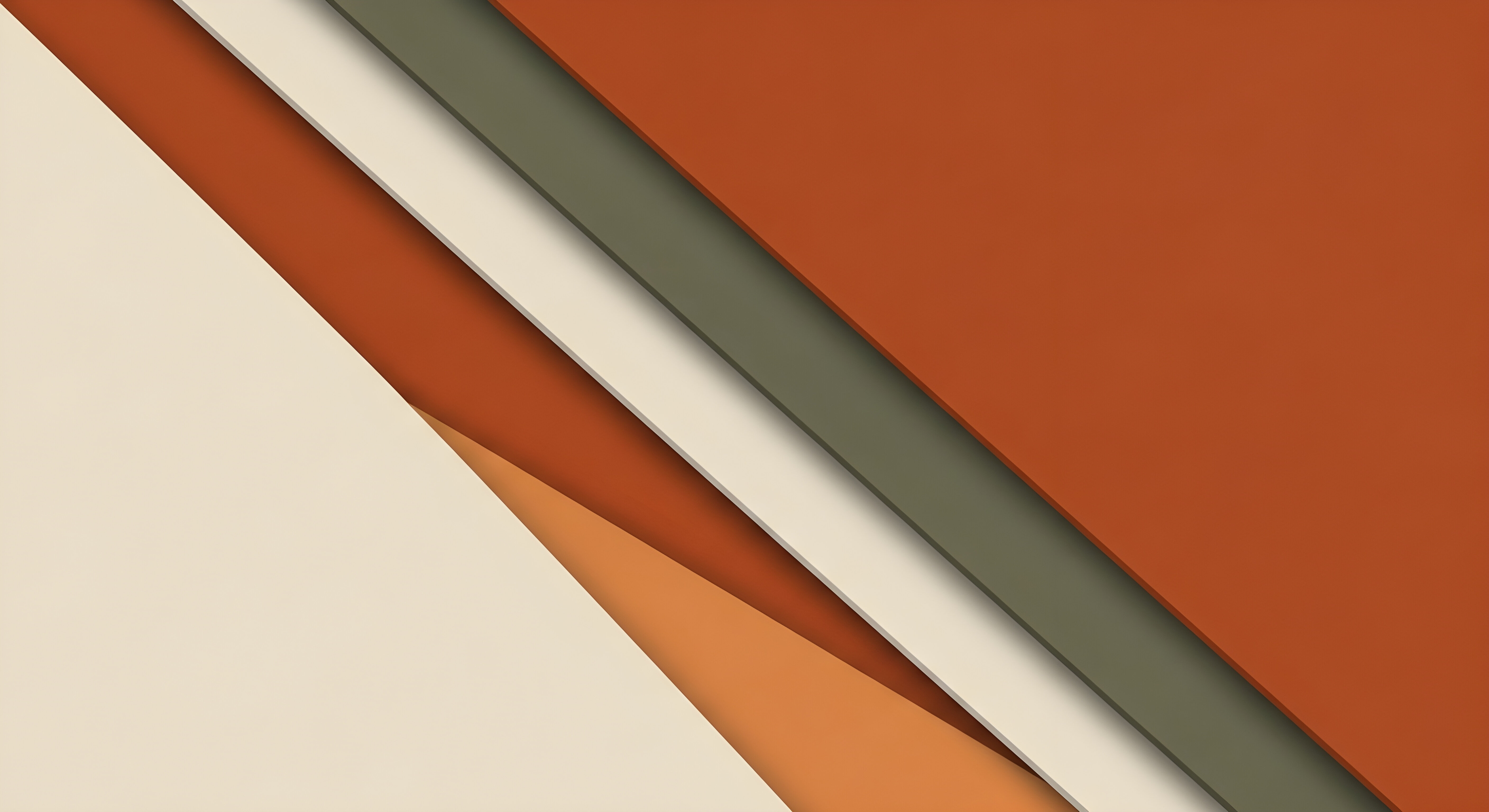 Modern Abstract Geometric Wallpaper HD 4K - Earthy Tones Aesthetic