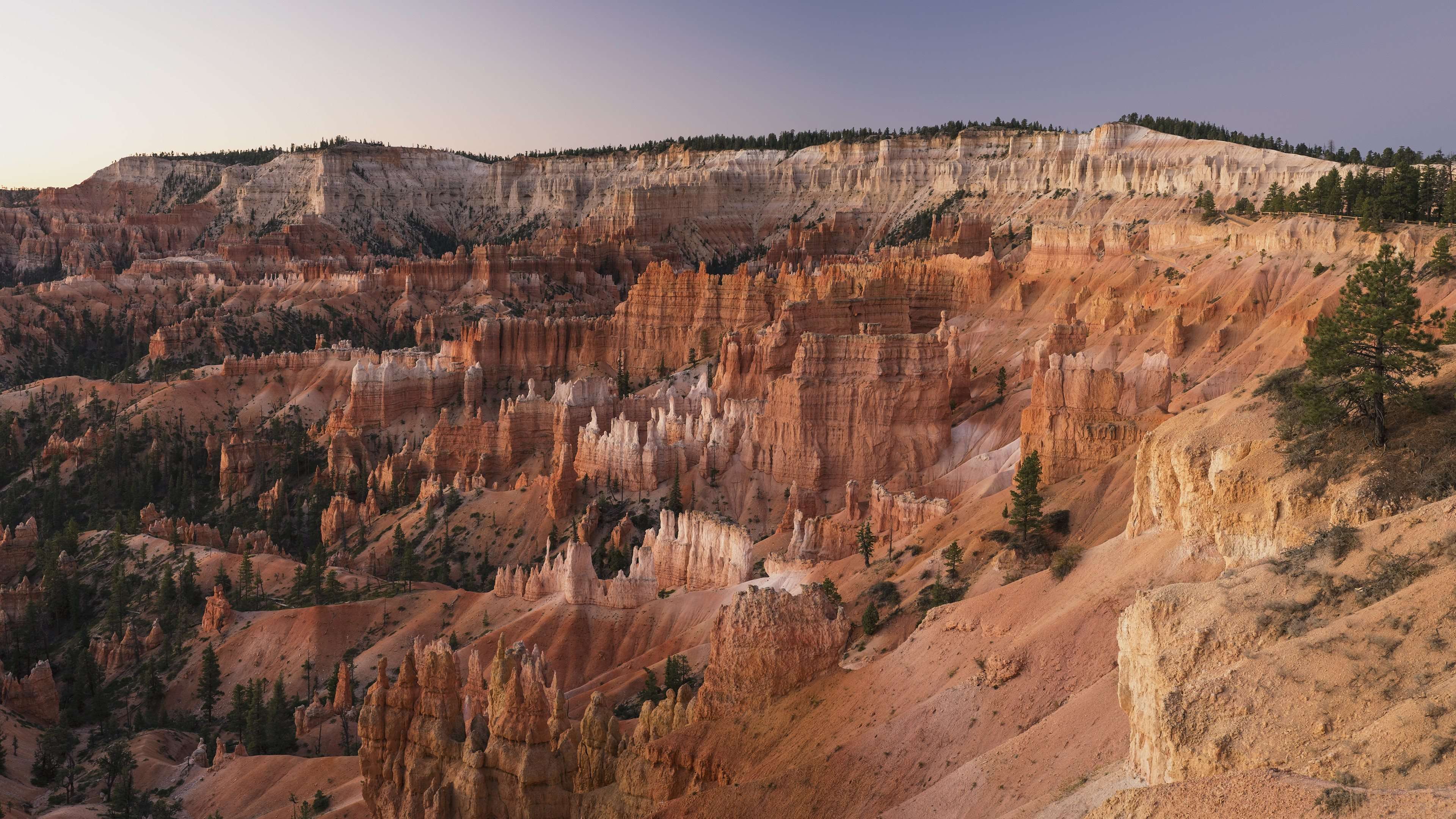 Stunning Bryce Canyon National Park Hoodoos Wallpaper HD 4K Aesthetic