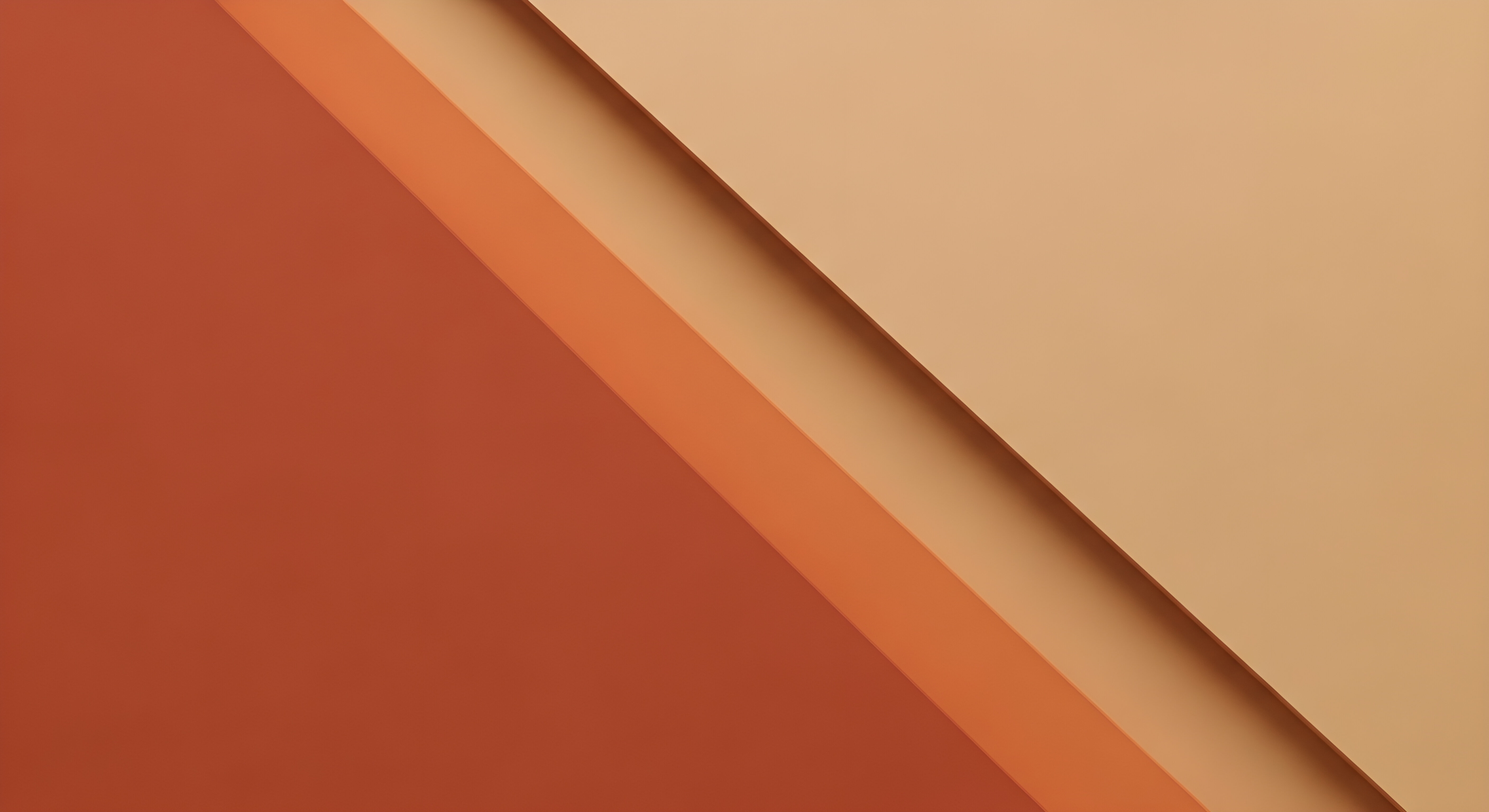 Abstract Geometric Layers Wallpaper HD 4K - Warm Aesthetic Background